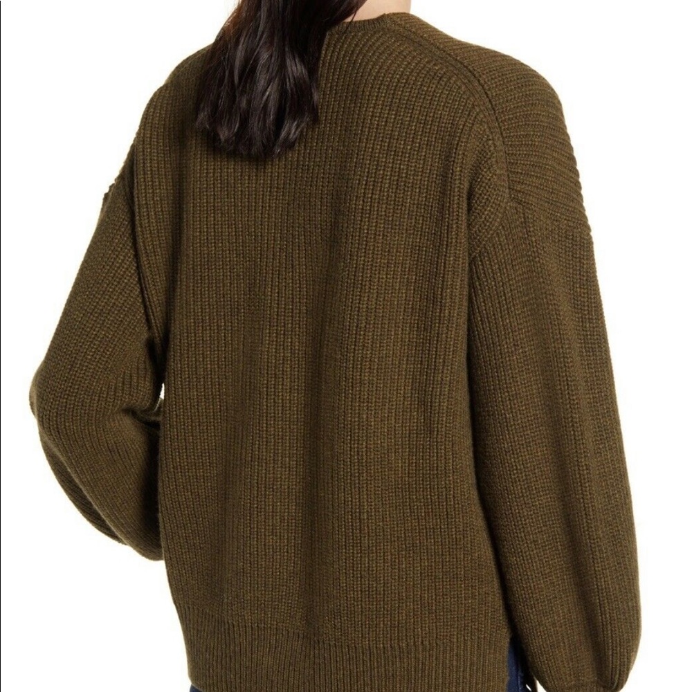 NWT Madewell  Thornton Balloon Sleeve Sweater size XXL - Picture 2 of 9
